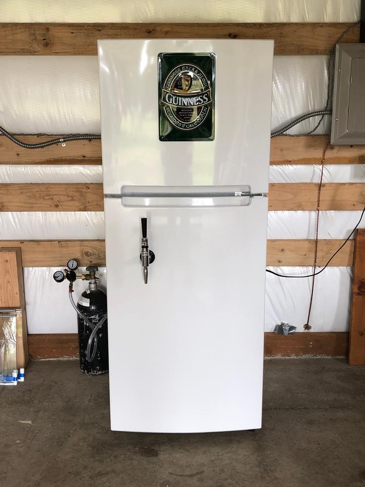 Guinness Kegerator Conversion Kit - Stout Faucet - U System - No Tank - Customer Photo From Lou Ferris