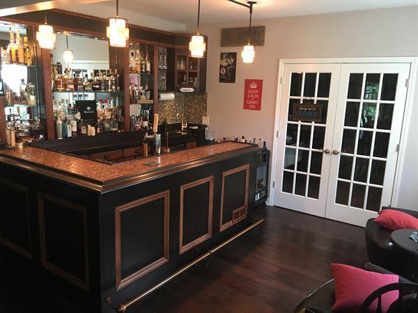 Sunset Copper Bar Foot Rail Kit - Customer Photo From Jeremy Lucas