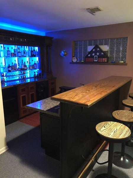 Sunset Copper Bar Foot Rail Kit - Customer Photo From STEPHEN BEASLEY
