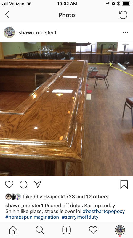 Bar Rail Molding - Wood Arm Rest - Red Oak - Customer Photo From Shawn Michael