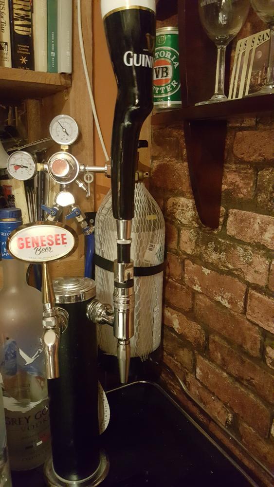 Partial Guinness Conversion Kit - U System Coupler - Customer Photo From Steve Offhaus