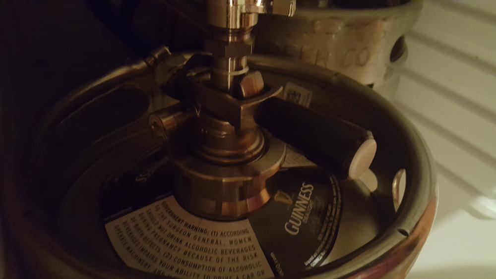 Partial Guinness Conversion Kit - U System Coupler - Customer Photo From Steve Offhaus