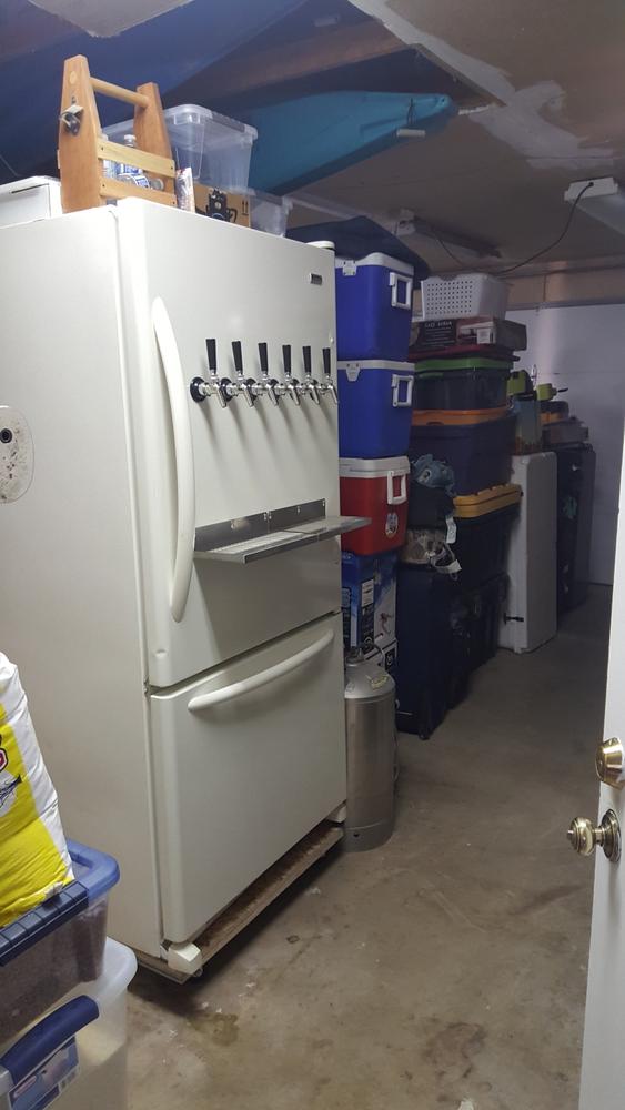 Wall Mount Drip Tray - Stainless Steel - No Drain - Various Lengths - Customer Photo From Kevin Smeltzer