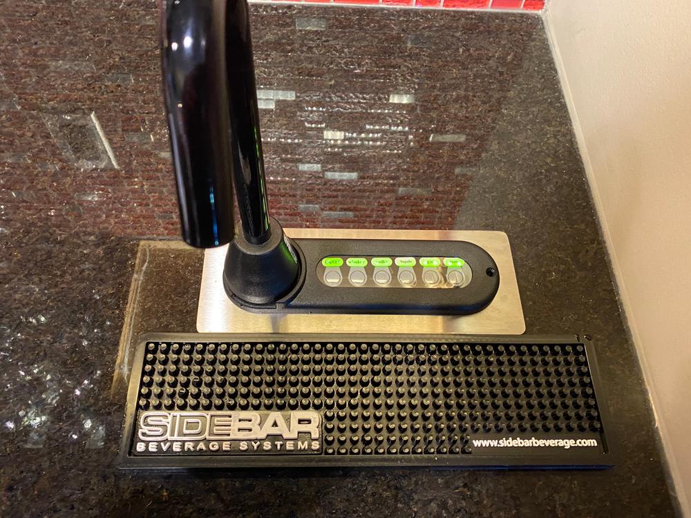 SIDEBAR Electric Liquor & Beverage Dispenser System - Customer Photo From Chad TerMaat