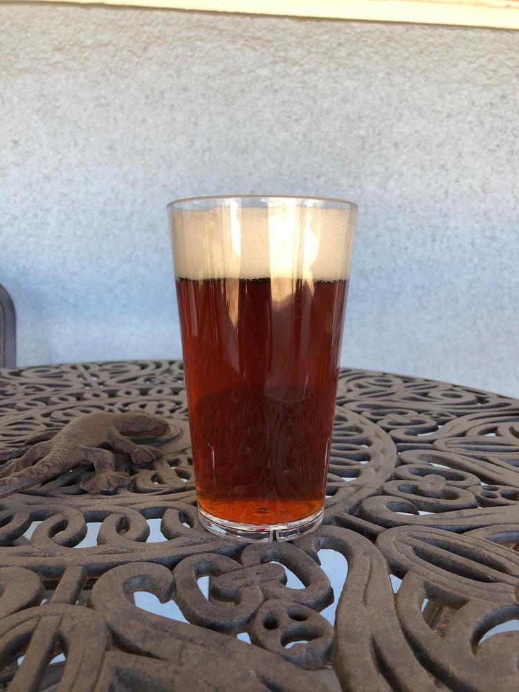 Acrylic Beer Pint Glasses Break Resistant 16 oz