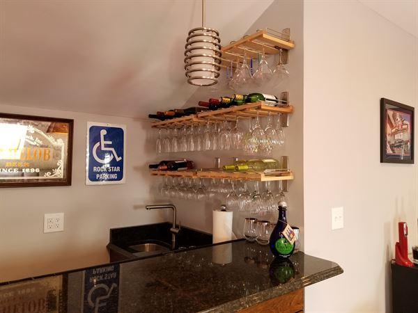 Matte Black Bar Foot Rail Kit - Customer Photo From William Messinger