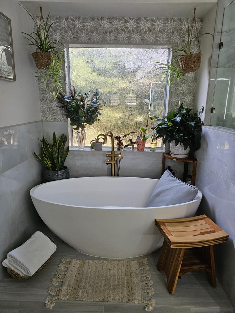 Freestanding Bathtub BW-04-XL - Customer Photo From Tania Menges 