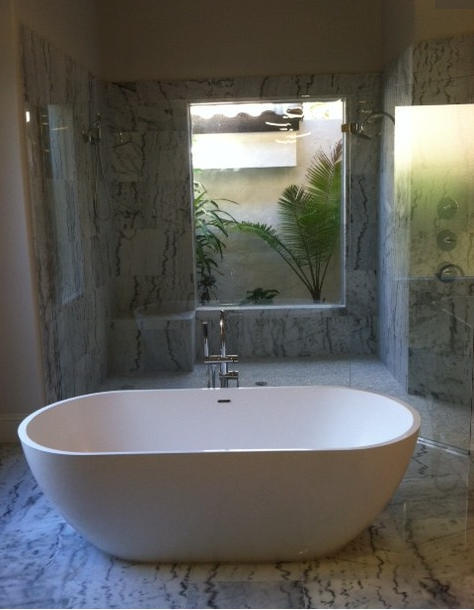 Freestanding Bathtub BW-02-M - Customer Photo From Dino Kafantaris