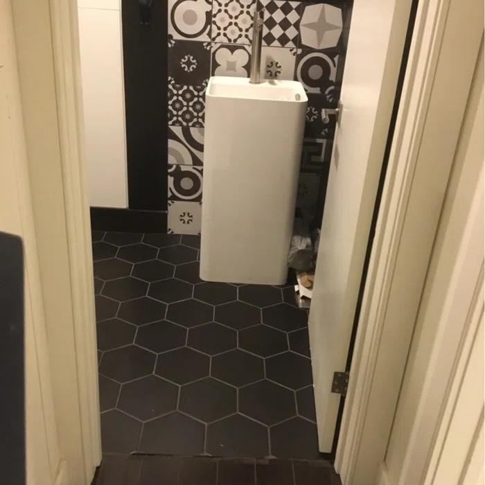 Freestanding Sink SB-01-A - Customer Photo From Allison