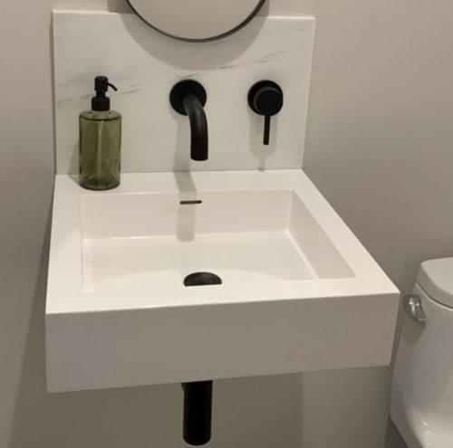 Wall Mounted Sink WT-06-S - Customer Photo From LEE