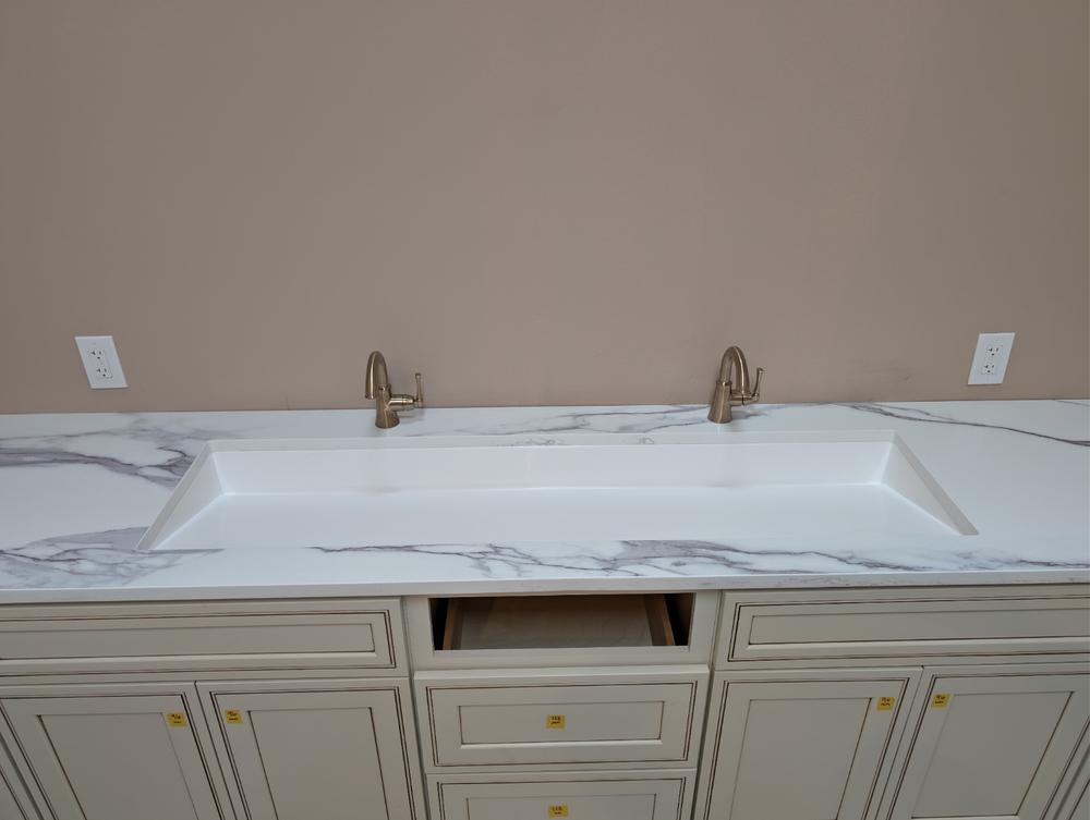 Undermount Ramp Sink UB-04-XXL - White, Glossy white - Customer Photo From Lisa umerley