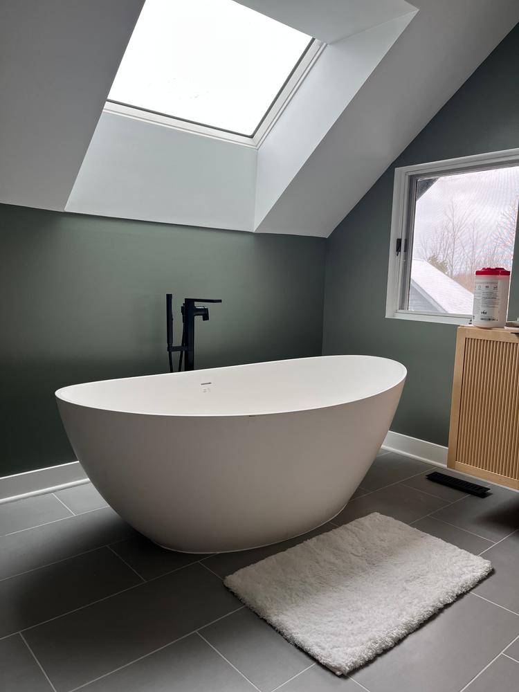 Freestanding Bathtub BW-03-L - Customer Photo From Kristen Ryder