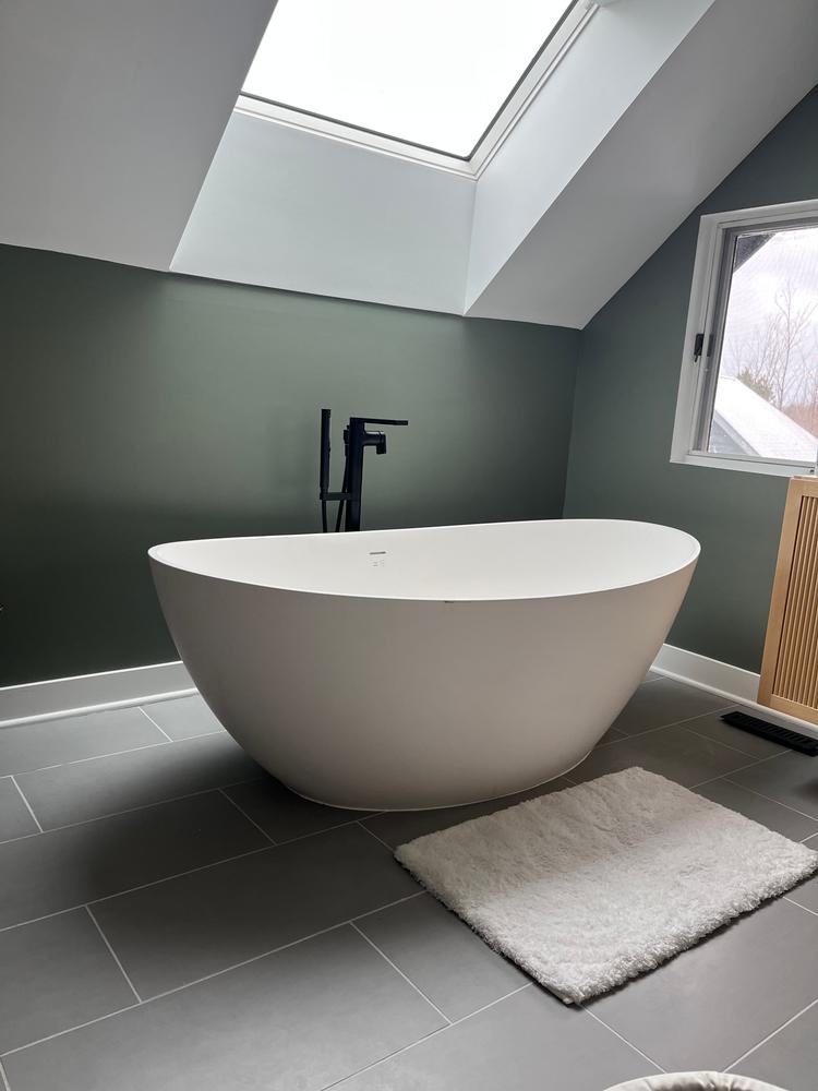 Freestanding Bathtub BW-03-L - Customer Photo From Kristen Ryder