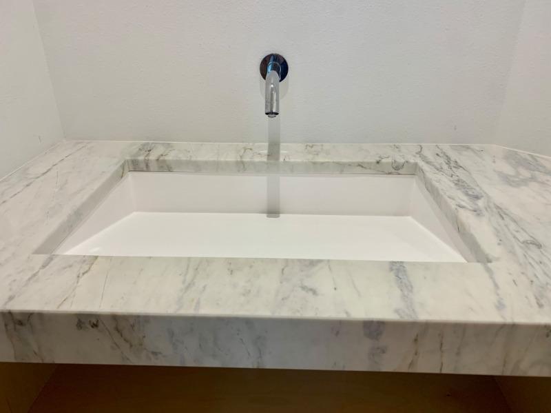 Undermount Ramp Sink UB-04-L - Customer Photo From Amy Buchholtz