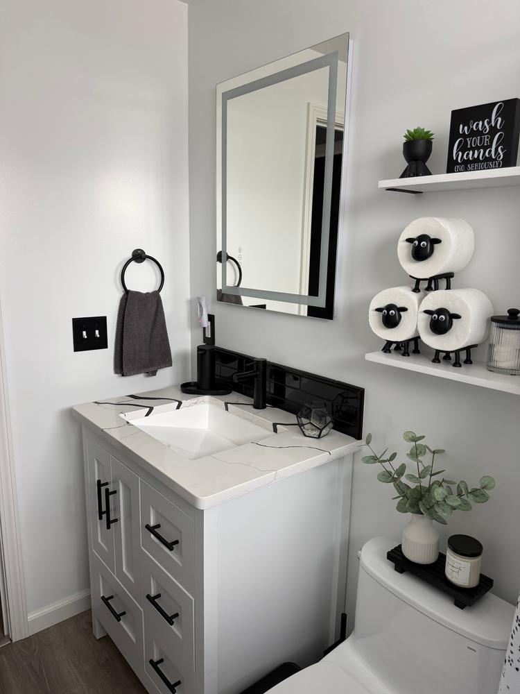 Undermount Ramp Sink UB-04-M - Customer Photo From Amy Prior