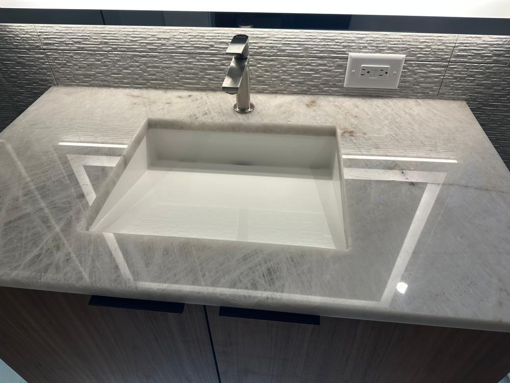 Undermount Ramp Sink UB-04-M - Customer Photo From Krishna Mukkamala