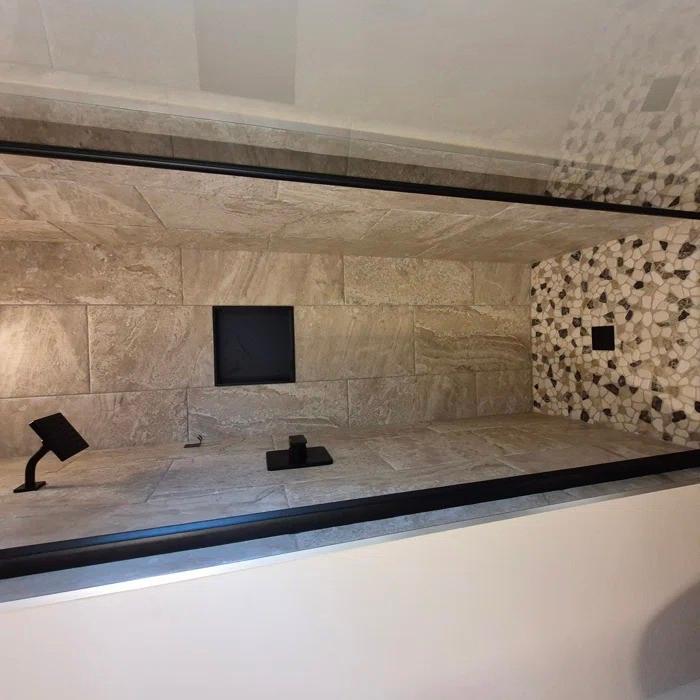 White Shower / Bathtub Niche NS-01 - Customer Photo From Karen