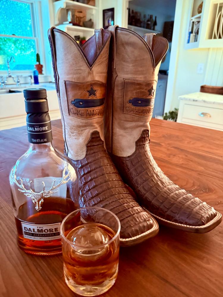 ブラゴ Mens Black Jack Gonzales Flag Hornback Boots – Texas Boot Company