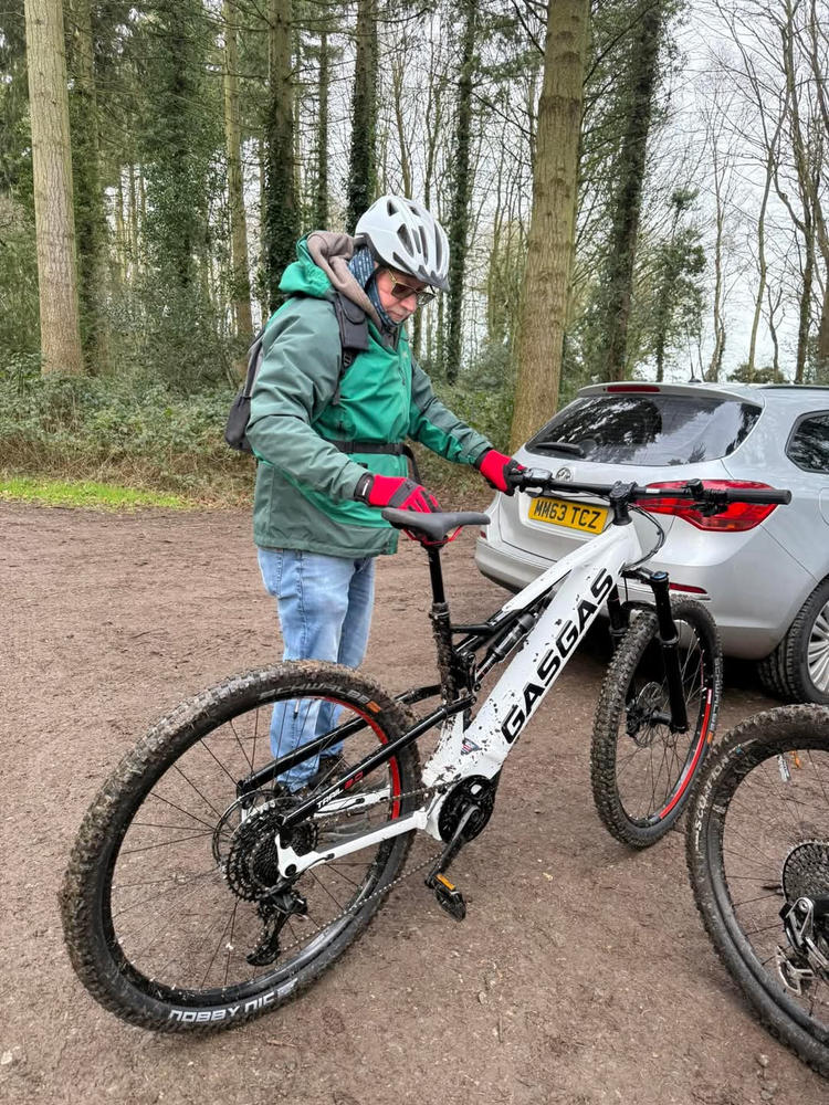 GasGas G Trail 2.0 - eMTB with Yamaha Motor, RockShox Suspension, SRAM Components - Customer Photo From Paul Siggins