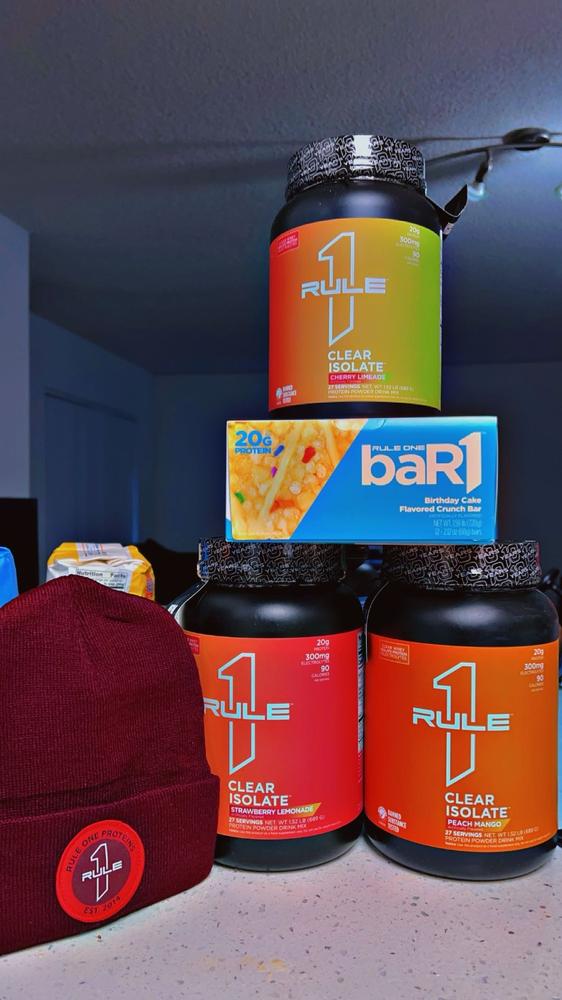 baR1 Crunch Bars - Customer Photo From Konstantinos Kokavessis