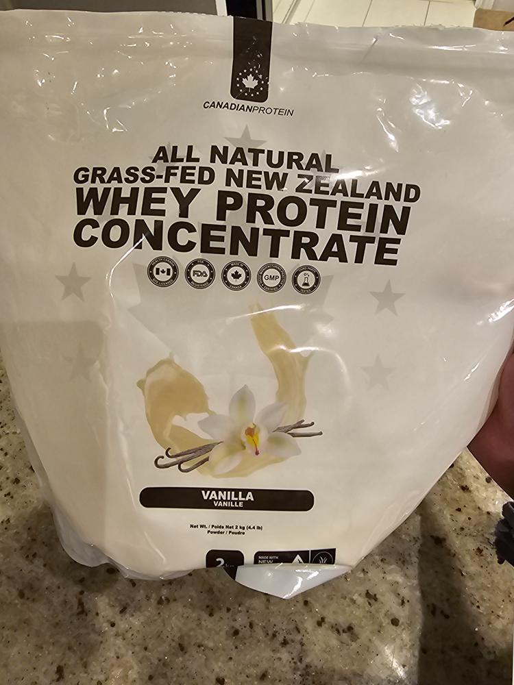 Grass-Fed New Zealand Whey Protein Concentrate - Customer Photo From Altaz Ladak