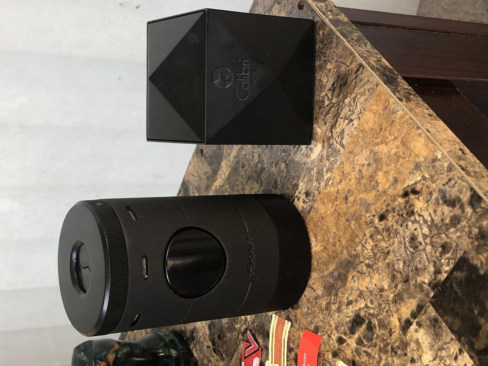 Xikar Volta Torch Flame Quad Jet Cigar Lighters - Customer Photo From Steve Benson