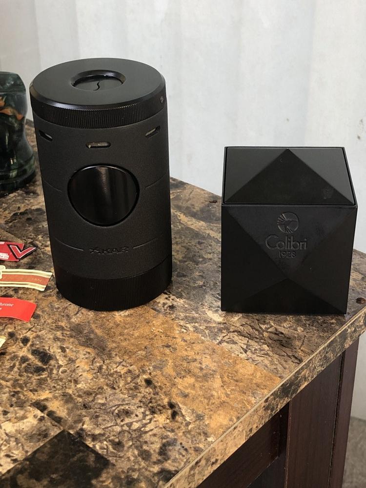 Xikar Volta Torch Flame Quad Jet Cigar Lighters - Customer Photo From Steve Benson