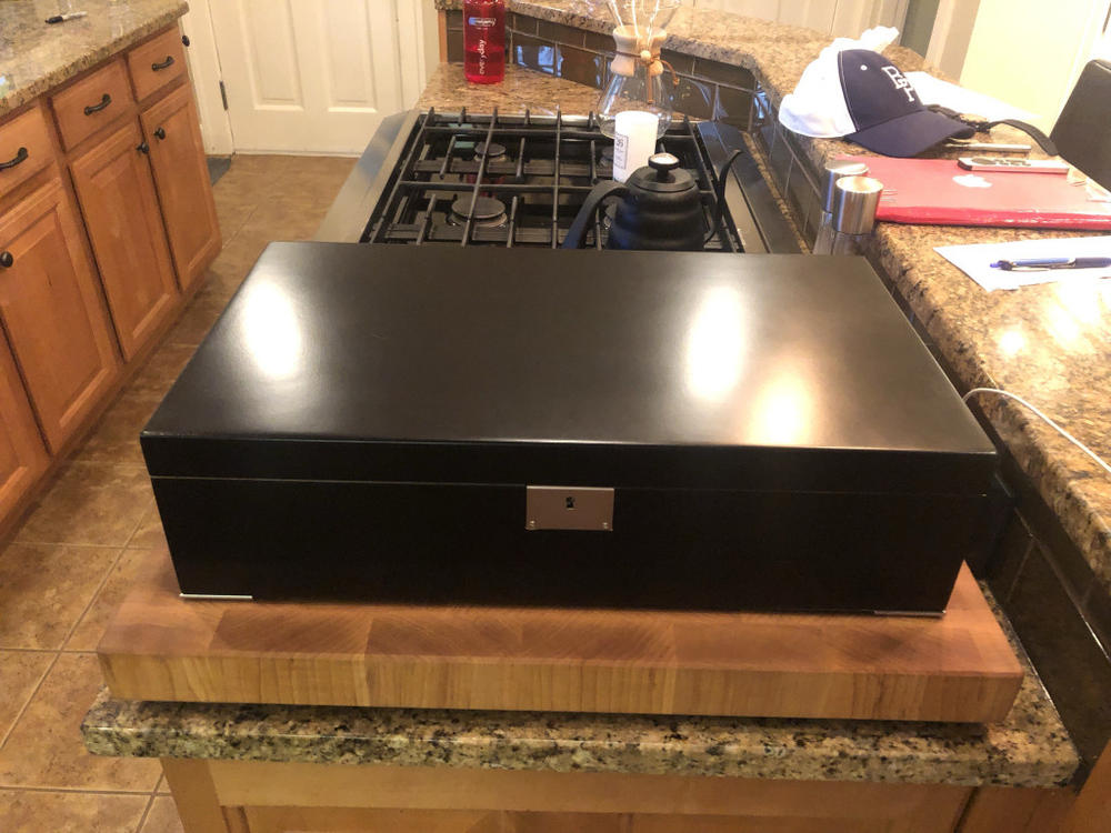 Zino Davidoff Z6 Leaf Humidors - Customer Photo From John Mennone