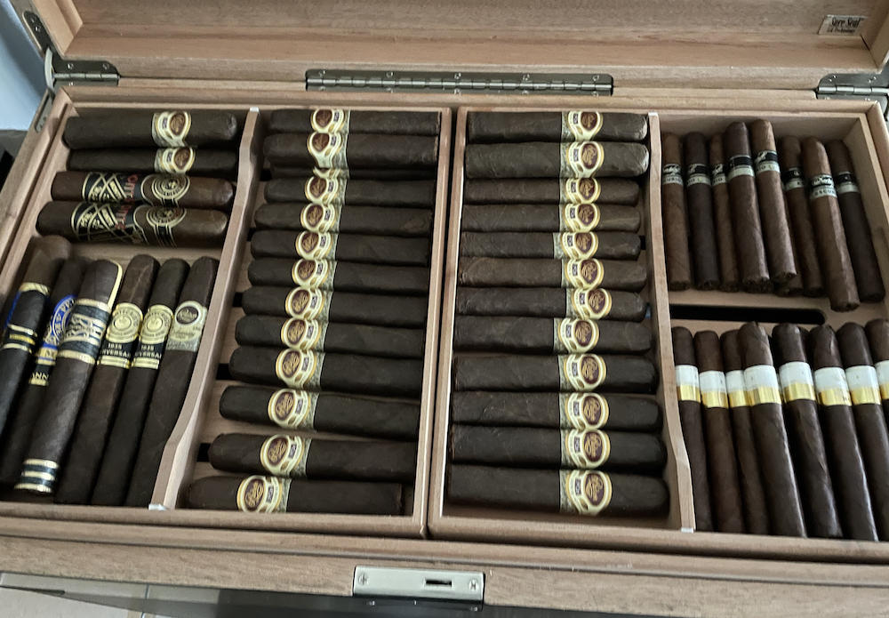 Zino Davidoff Z6 Leaf Humidors - Customer Photo From Brian Tappert