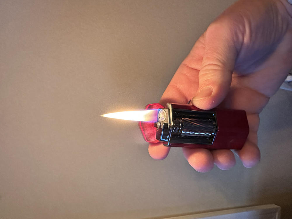 Xikar Meridian Triple Soft Flame Cigar Lighters - Customer Photo From Larry Kumor