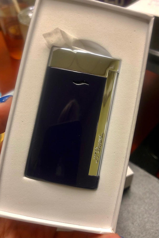 S.T. Dupont  Slim 7 Torch Flame Cigar Lighter - Customer Photo From 
