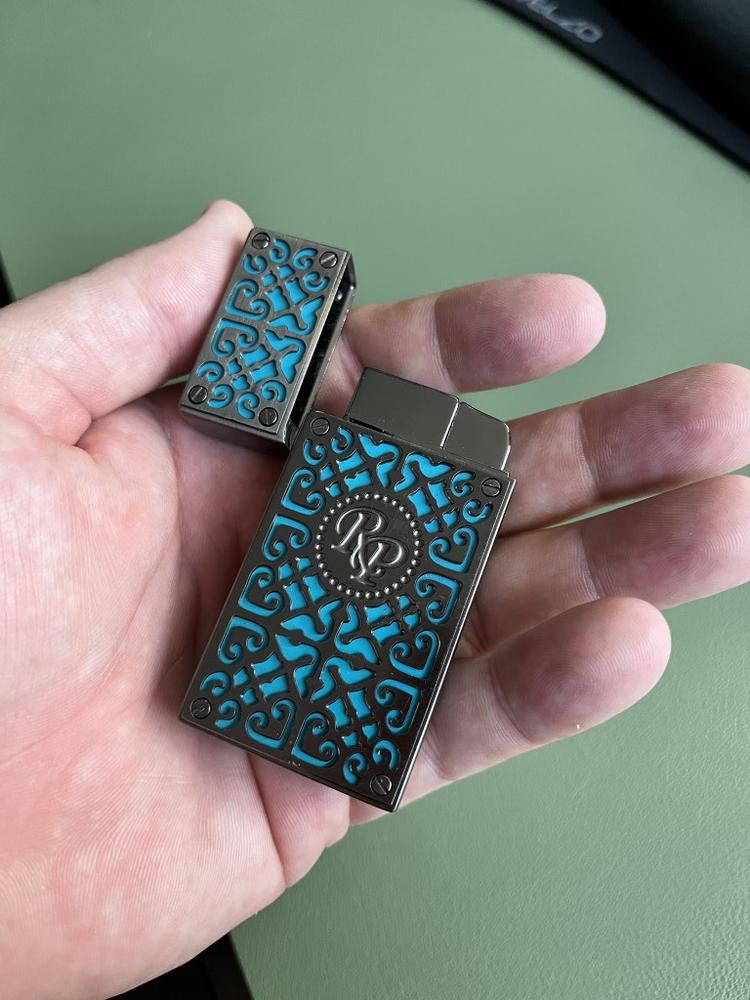 Rocky Patel Burn Torch Flame Double Jet Cigar Lighters - Customer Photo From George Wilson