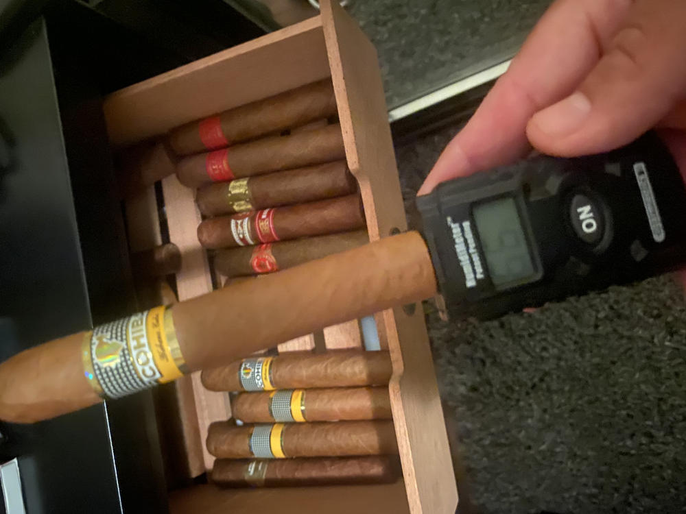 CigarMedics HumidiMeter - Customer Photo From Jose Jimenez