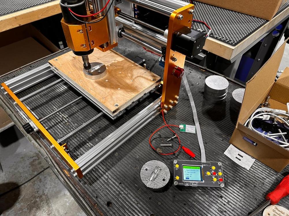 LUNYEE 3018 Pro Ultra CNC Router 500W All-Metal – Lunyee CNC LUNYEE 3018 Pro Ultra CNC Router 500W All-Metal – Lunyee CNC