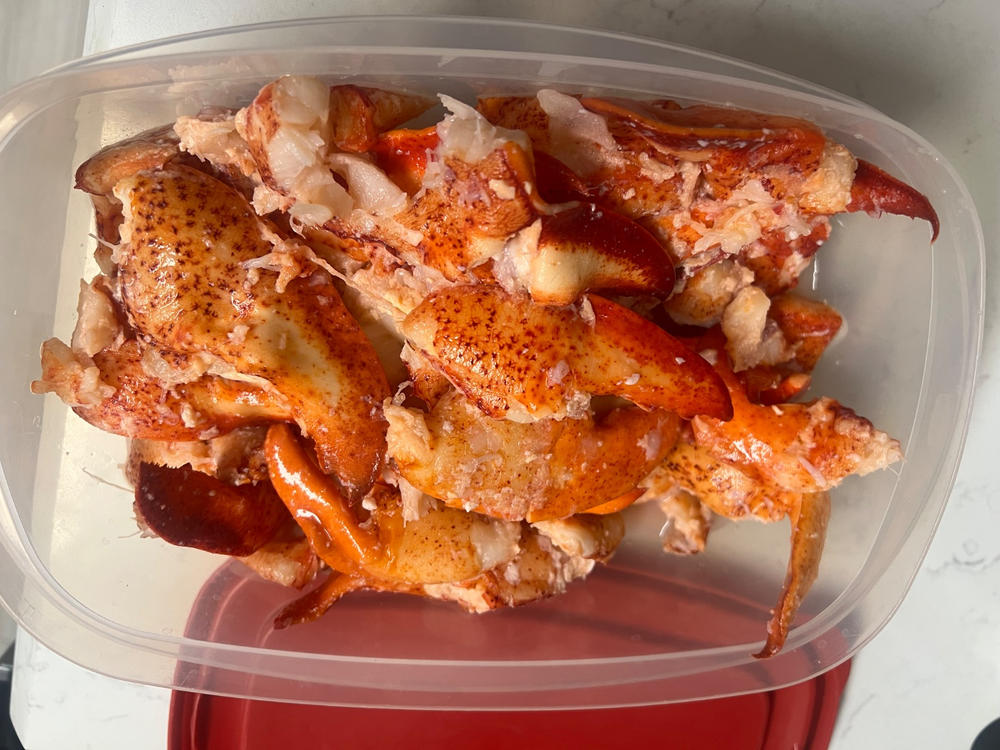 Claw and Knuckle Lobster Meat - Customer Photo From George Powell