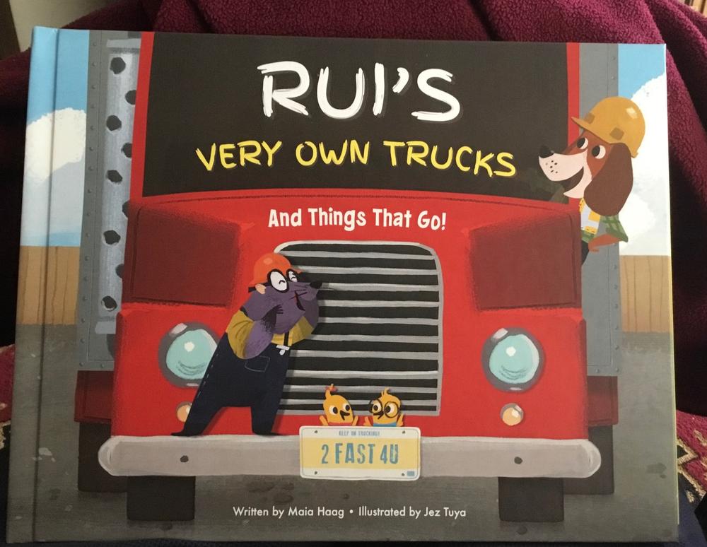 My Very Own Trucks Personalized Book - Customer Photo From 