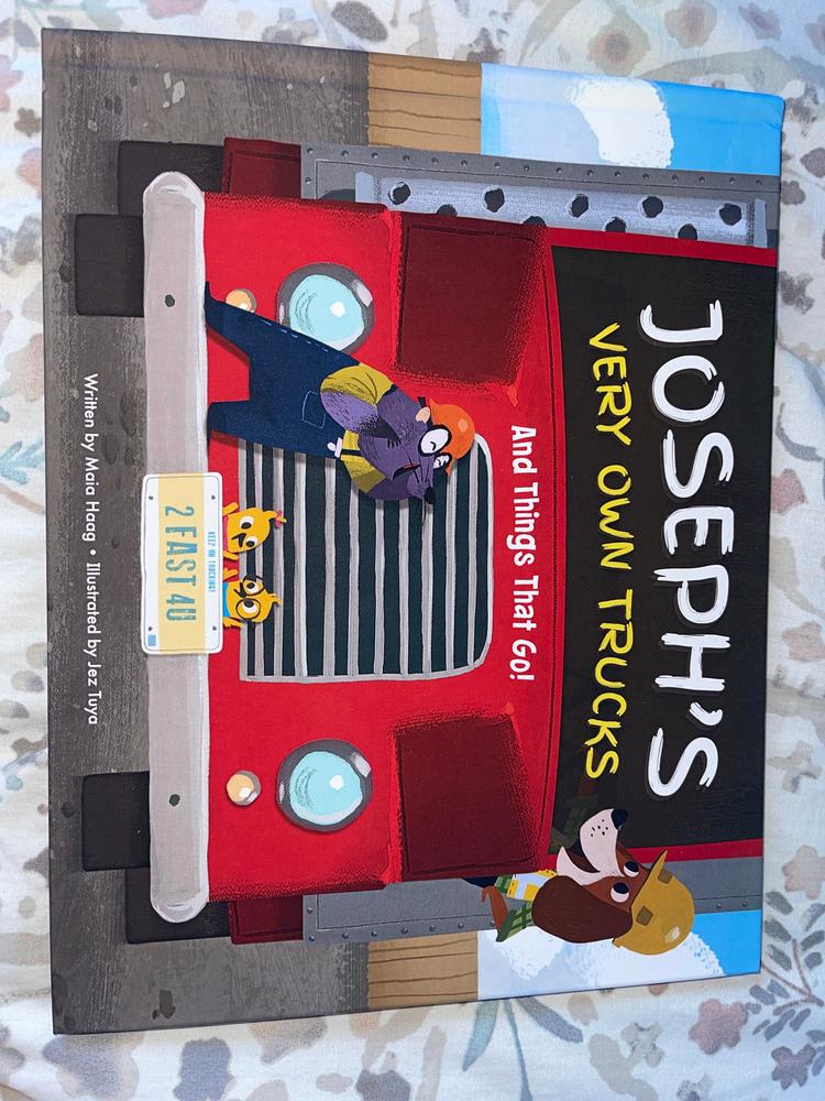My Very Own Trucks Personalized Book - Customer Photo From 