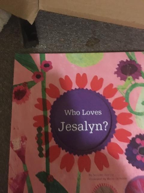 Who Loves Me? Personalized Book - Pink - Customer Photo From 
