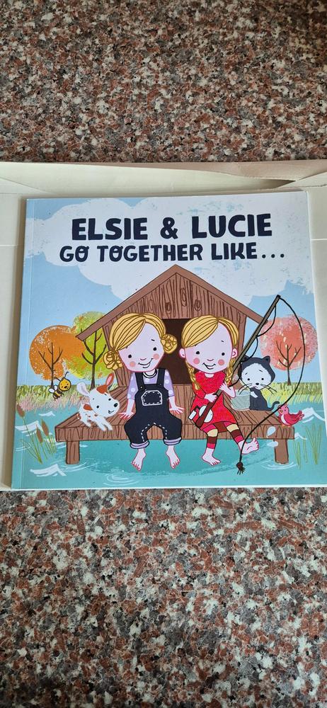 We Go Together Like… Personalized Book - Customer Photo From 
