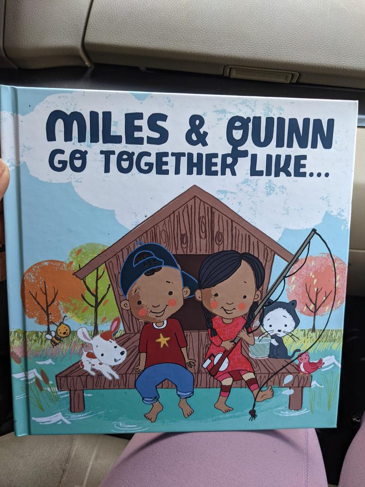 We Go Together Like… Personalized Book - Customer Photo From 