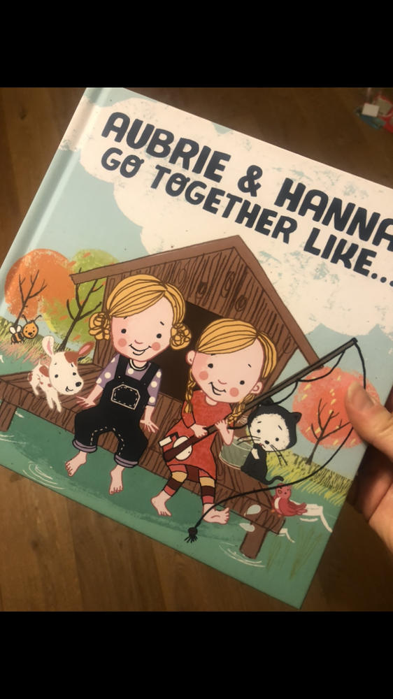 We Go Together Like… Personalized Book - Customer Photo From 