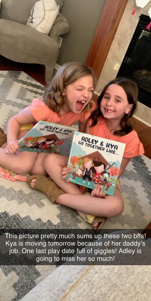 We Go Together Like… Personalized Book - Customer Photo From 