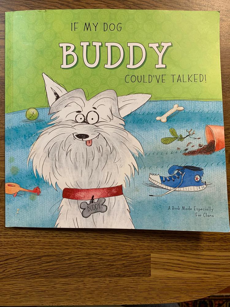 If My Dog Could Talk Personalized Book - Customer Photo From