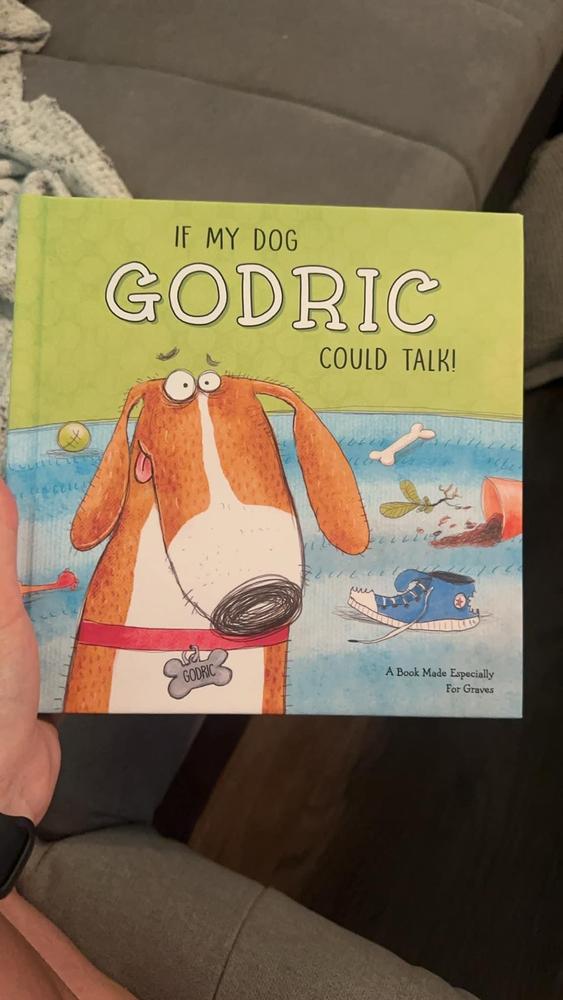 If My Dog Could Talk Personalized Book - Customer Photo From