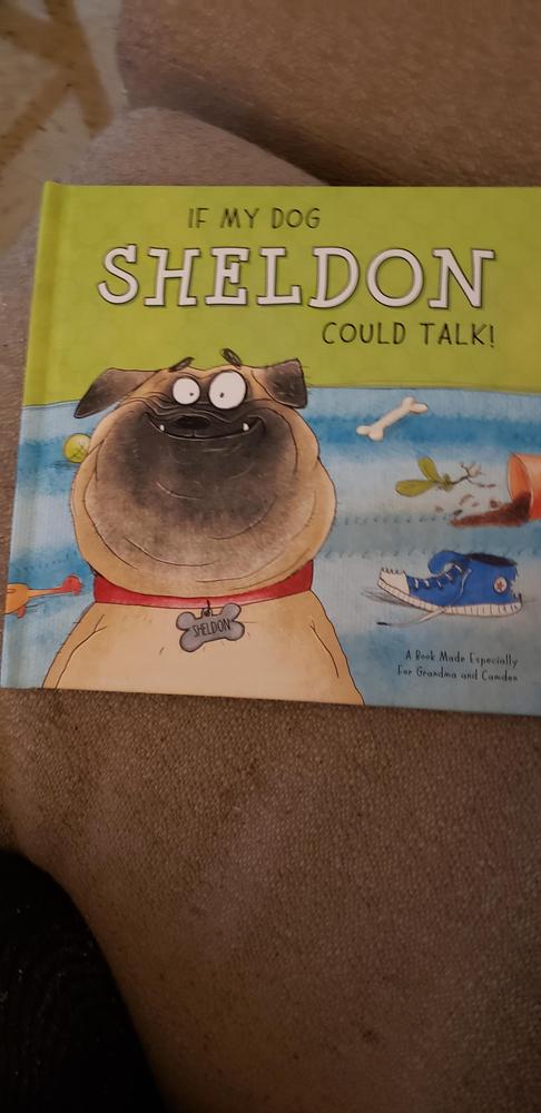 If My Dog Could Talk Personalized Book - Customer Photo From