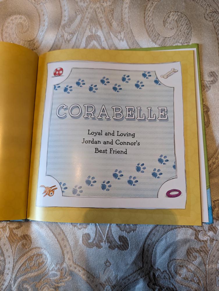 If My Dog Could Talk Personalized Book - Customer Photo From