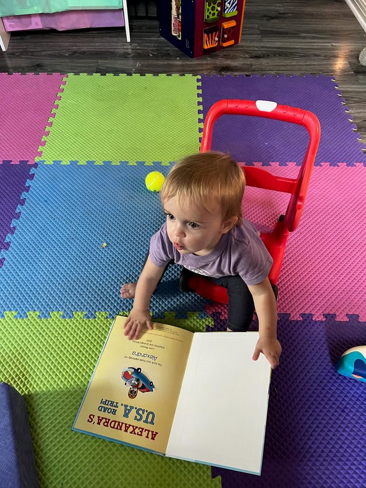 My U.S.A. Road Trip Personalized Book - Customer Photo From