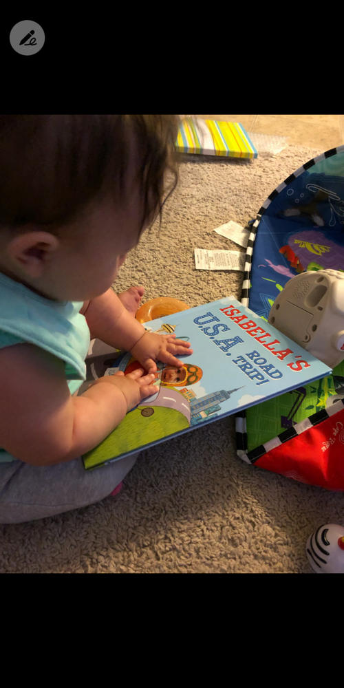 My U.S.A. Road Trip Personalized Book - Customer Photo From