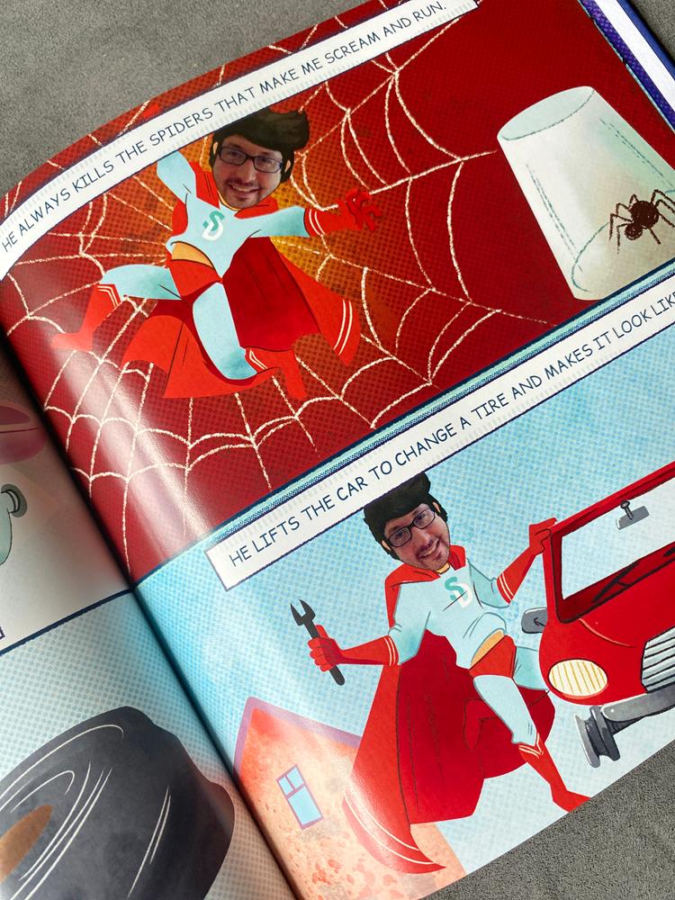 Super Dad! Personalized Book - Customer Photo From 