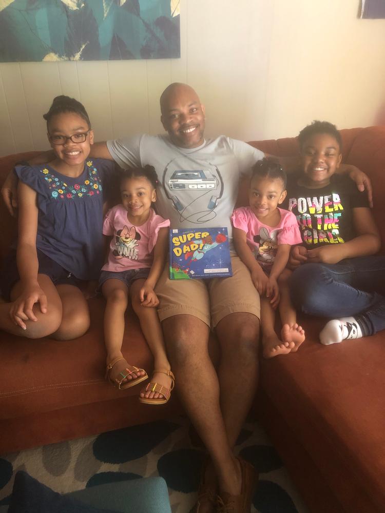 Super Dad! Personalized Book - Customer Photo From 